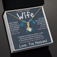 Soulmate Necklace For Women, To My Future Wife, Soulmate Gifts For Her, Future Wife Necklace, Necklaces For Girlfriend, To My Wife Necklace, Wife Necklace From Husband Necklace Message Card and Gift Box Styles on Birthday, Christmas, Valentine Allruing Ne