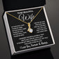 To My Beautiful Wife Necklace, Soulmate Jewelry For Women, Wife Necklace From Husband, Soulmate Valentine Gifts Necklace For Wife, Soulmate Gifts For Her, To My Future Wife Necklace Soulmate Allruing Necklace