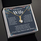 Gifts For Wife Birthday Gifts From Husband Necklace Valentines Days, Necklace for Future Soulmate, Birthday Wedding Jewelry for Wife Necklace Gifts from Husband - Soulmate Gift Necklace with Message Card and Gift Box Allruing Necklace