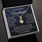 Soulmate Necklace Gift From Husband, Anniversary Romantic Gifts for Wife from Husband, Soulmate Valentine Gifts Message Card and Necklace Gifts Box Gift Box Styles on Birthday, Wedding, Anniversary, Valentine Allruing Necklace