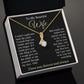 To My Beautiful Soulmate Necklace Gift for Her, Wife Gifts From Husband, Anniversary Gifts For Wife From Husband To My Soulmate Necklace Message Card and Necklace Gift Box Gift Box Styles on Birthday, Wedding, Anniversary, Valentine Allruing Necklace