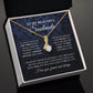 To My Beautiful Soulmate Necklace, Love Necklace for Girlfriend, Soulmate Jewelry, Soulmate Necklace, Future Wife Gift, Necklace for Wife from Husband Necklace Message Card and Gift Box Styles on Birthday, Christmas, Wedding, Anniversary Allruing Necklace