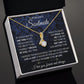 To My Soulmate Necklace for Women, Necklaces For Wife from Husband, Soulmate Necklace to My Future Wife, Necklace For Girlfriend with Message Card and Necklace Gift Box Gift Box Styles on Birthday, Christmas, Wedding, Anniversary Allruing Necklace