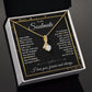 To My Soulmate Necklace gift Women, Necklaces For Wife from Husband, Soulmate Jewelry to My Future Wife Necklace and Necklace For Girlfriend with Message Card and Necklace Gift Box Gift Box Styles on Birthday, Christmas, Wedding, Anniversary Allruing Neck