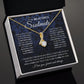 to My Beautiful Soulmate Wife Necklace Future Wife Gifts, Promise Necklace For Her, Fiance Gifts For Her, Wedding Anniversary Gifts For Future Wife With Message Card Box LED, Soulmate Necklace For Women, To My Wife Necklace Allruing Necklace