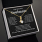 Gifts For Soulmate Birthday Gifts From Husband Necklace Valentines Days, Necklace for Future Soulmate, Anniversary Necklace Jewelry for Wife Necklace Gifts from Husband - Soulmate Gift Necklace with Message Card and Gift Box Allruing Necklace