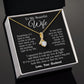 Wife Necklace from Husband, Wedding Anniversary Romantic Gifts for Wife from Husband to My Wife Necklaces for Wife Birthday Gifts, Wife Jewelry Necklace Message Card and Necklace Gift Box Gift Box Styles on Birthday, Wedding, Anniversary, Valentine Allrui
