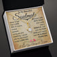 My Beautiful Soulmate Necklace Future Wife Gifts, Promise Necklace For Her, Fiance Gifts For Her, Valentine Gifts For Soulmate From Husband With Message Card Box LED, Soulmate Necklace For Women, To My Wife Necklace Allruing Necklace