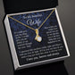 Wife Necklace Gift for Her, Soulmate Jewelry, Necklace for Future Wife, Valentine Anniversary Jewelry for Wife Necklace Gifts from Husband - Soulmate Gift Necklace with Message Card and Gift Box Allruing Necklace