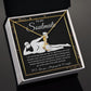 To My Soulmate Necklace For Women, Funny Gifts For Girlfriend,Valentine Christmas Presents For Girlfriend, Best Birthday Meaningful Gift Ideas For Wife, Women Romantic Jewelry For Her Wedding Message Card and Gift Box Styles Allruing Necklace