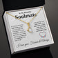 To My Future Wife Necklace My Last Everything, Promise Necklace For Her, Fiance Gifts For Her, Valentine Gifts For Future Wife With Message Card Box LED, Soulmate Necklace For Women, To My Wife Necklace copy Allruing Necklace