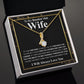 Gifts For Wife Birthday Gifts From Husband Necklace Valentines Day, Necklace for Future Soulmate, Valentine Necklace Jewelry for Wife Necklace Gifts from Husband - Soulmate Gift Necklace with Message Card and Gift Box Allruing Necklace