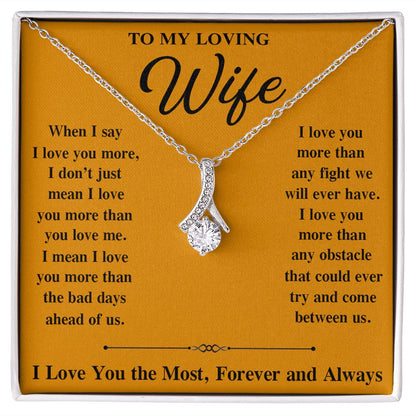 Soulmate Necklace For Women, To My Soulmate, Soulmate Gifts For Her, Future Wife Necklace, Necklaces For Girlfriend, To My Wife Necklace, Wife Necklace From Husband Necklace Message Card and Gift Box Styles on Birthday, Christmas, Valentine Allruing Neckl