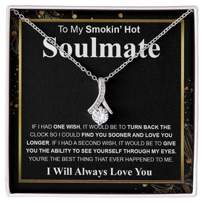 Gifts For Soulmate Birthday Gifts From Husband Necklace Valentines Day, Necklace for Future Soulmate, Valentine Necklace Jewelry for Wife Necklace Gifts from Husband - Soulmate Gift Necklace with Message Card and Gift Box.jpg Allruing Necklace