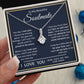 Couples Gifts, My Beautiful Soulmate Necklace Gifts From Husband, Wedding Anniversary For Wife From Husband, To My  Wife Necklace, Necklace Custom Name Message Card and Gift Box Styles on Birthday, Christmas, Wedding, Anniversary Allruing Necklace