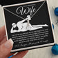 To My Beautiful Wife Necklace For Women, Funny Gifts For Girlfriend,Valentine Christmas Presents For Girlfriend, Best Birthday Meaningful Gift Ideas For Wife, Women Romantic Jewelry For Her Anniversary Message Card and Gift Box Styles Allruing Necklace