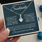 Couples Gifts, To My Beautiful Soulmate Necklace From Husband, Valentine For Wife From Husband, Wife Wedding From Husband, To My Wife, Necklace Custom Name Message Card and Gift Box Styles on Birthday, Christmas, Wedding, Anniversary Allruing Necklace