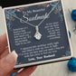 Soulmate Necklace from Husband, Valentine Romantic Gift for Wife from Husband to My Wife Necklaces for Wife Birthday Gifts, Wife Jewelry Necklace Message Card and Necklace Gift Box Gift Box Styles on Birthday, Wedding, Anniversary, Valentine Allruing Neck