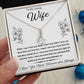Soulmate Necklace For Women, Soulmate Gifts For Her, Future Wife Necklace, Necklaces Girlfriend, Soulmate Jewelry, To My Wife Necklace, Wife Necklace From Husband, Necklace Message Card and Gift Box Styles on Birthday, Christmas, Valentine Allruing Neckla