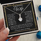 To My Soulmate Necklace Gift for Her, Wife Gifts From Husband, Anniversary Gifts For Wife From Husband To My Soulmate Necklace Message Card and Necklace Gift Box Gift Box Styles on Birthday, Wedding, Anniversary, Valentine Allruing Necklace