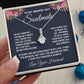 Soulmate Necklace Gifts from Husband, Wedding Anniversary Gifts for Wife from Husband, Wife Birthday Gifts from Husband, To My Wife Necklace Message Card and Necklace Gifts Box Gift Box Styles on Birthday, Wedding, Anniversary, Valentine Allruing Necklace