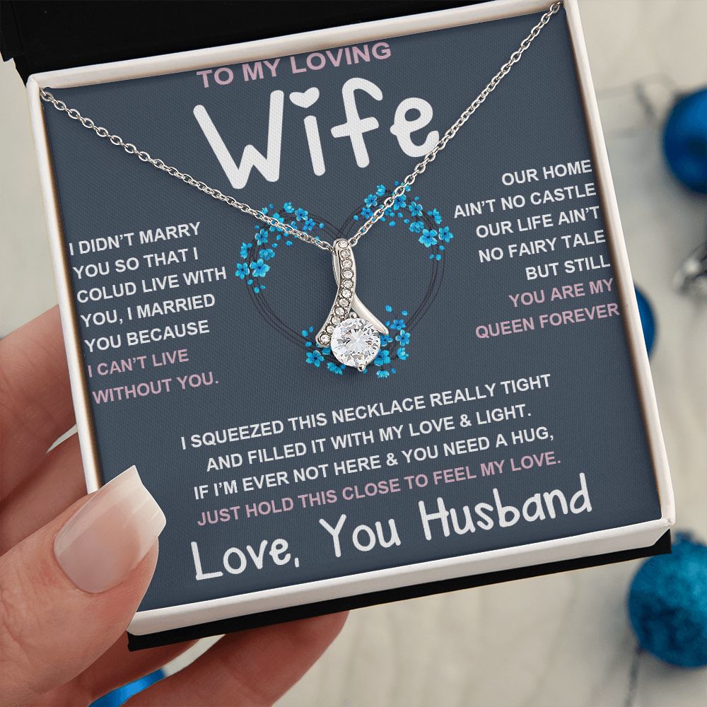 Soulmate Necklace For Women, To My Future Wife, Soulmate Gifts For Her, Future Wife Necklace, Necklaces For Girlfriend, To My Wife Necklace, Wife Necklace From Husband Necklace Message Card and Gift Box Styles on Birthday, Christmas, Valentine Allruing Ne