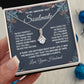 Soulmate Necklace Gifts from Husband, Anniversary Gifts for Wife from Husband, Wife Valentine Gifts from Husband, To My Wife Necklace Message Card and Necklace Gifts Box Gift Box Styles on Birthday, Wedding, Anniversary, Valentine Allruing Necklace