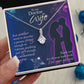 Couples Gifts,To My Doctor Wife Girlfriend Necklace Gifts From Husband, Wedding Anniversary Jewelry For Wife From Husband, Wife Birthday From Husband, To My Beautiful Wife Girlfriend Message Card and Gift Box styles On Birthday, Christmas, Anniversary All