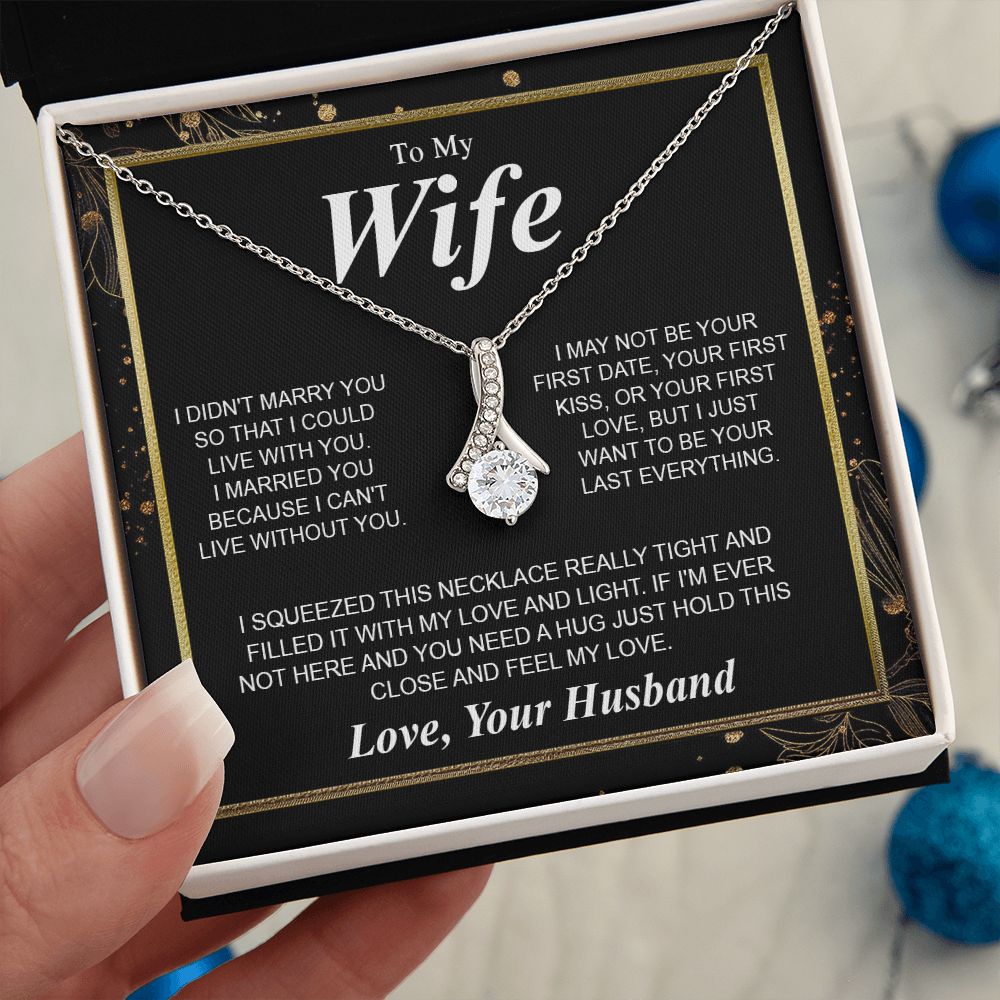 Valentine Gifts To My Soulmate Necklace Gifts for Wife from Husband, Soulmate Valentine Gifts, Gift for Soulmate Necklace Message Card and Necklace Gift Box Gift Box Styles on Birthday, Wedding, Anniversary, Valentine Allruing Necklace