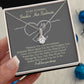 To My Smokin Hot Soulmate Necklace, Love Necklace for Girlfriend, Soulmate Jewelry, Soulmate Necklace, Future Wife Gift, Necklace for Wife from Husband Necklace Message Card and Gift Box Styles on Birthday, Christmas, Wedding, Anniversary Allruing Necklac