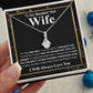 Gifts For Wife Birthday Gifts From Husband Necklace Valentines Day, Necklace for Future Soulmate, Valentine Necklace Jewelry for Wife Necklace Gifts from Husband - Soulmate Gift Necklace with Message Card and Gift Box Allruing Necklace