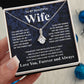 Gifts For Wife Birthday Gifts From Husband Necklace Valentines Days, Necklace for Future Soulmate, Wedding Necklace Jewelry for Wife Necklace Gifts from Husband - Soulmate Gift Necklace with Message Card and Gift Box Allruing Necklace