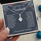 To My Smokin' Hot Soulmate Necklace, Valentine Anniversary Jewelry Gifts for Women, Anniversary Gifts For Wife From Husband To My Wife Necklace Message Card and Necklace Gift Box Gift Box Styles on Birthday, Wedding, Anniversary, Valentine Allruing Neckla