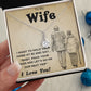 Soulmate Necklace For Women, Soulmate Gifts For Her, Future Wife Necklace, Necklaces Girlfriend, To My Wife Necklace, Wife Necklace From Husband, Necklace Message Card and Gift Box Styles on Birthday, Christmas, Valentine, Anniversary Allruing Necklace