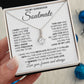 to My Soulmate Necklace from Husband, Necklaces for Wife from Husband, to My Soulmate Necklace for Women, Soulmate Jewelry for Wife Anniversary Jewelry Gifts for Wife Birthday Gifts from Husband Allruing Necklace