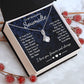 To My Beautiful Soulmate Necklace Gift, Soulmate for Wife Birthday Gifts from Husband, Wedding for Women, Soulmate Gifts, Message Card and Necklace Gifts Box Gift Box Styles on Birthday, Wedding, Anniversary, Valentine Allruing Necklace