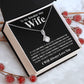 Gifts For Wife Birthday Gifts From Husband Necklace Valentines Day, Necklace for Future Soulmate, Valentine Anniversary Jewelry for Wife Necklace Gifts from Husband - Soulmate Gift Necklace with Message Card and Gift Box Allruing Necklace