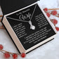 Wife Necklace Gift From Husband, Anniversary Romantic Gifts for Wife from Husband, Wife Birthday Gifts Message Card and Necklace Gifts Box Gift Box Styles on Birthday, Wedding, Anniversary, Valentine Allruing Necklace