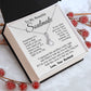 Soulmate Necklace from Husband, Anniversary Romantic Gifts for Wife from Husband to My Wife Necklaces for Wife Birthday Gifts, Wife Jewelry Necklace Message Card and Necklace Gift Box Gift Box Styles on Birthday, Wedding, Anniversary, Valentine Allruing N
