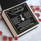 To My Beautiful Soulmate Necklace, Soulmate Jewelry For Women, Wife Necklace From Husband, Wife Gifts Necklace For Wife, Soulmate Gifts For Her, To My Future Wife Necklace Soulmate Allruing Necklace