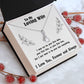 Soulmate Necklace For Women, Soulmate Gifts For Her, Future Wife Necklace, Necklaces For Girlfriend, To My Wife Necklace, Wife Necklace From Husband Necklace Message Card and Gift Box Styles on Birthday, Christmas, Valentine Allruing Necklace