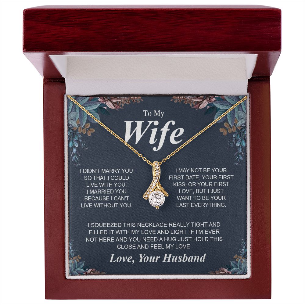 Valentine Gifts To My Soulmate Necklace Gifts for Wife from Husband, Soulmate Anniversary Gifts, Gift for Soulmate Necklace Message Card and Necklace Gift Box Gift Box Styles on Birthday, Wedding, Anniversary, Valentine Allruing Necklace