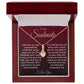 To My Soulmate Necklace For Women, Couple Gifts For Girlfriend, Valentine Christmas Presents For Girlfriend, Valentine Necklace Gifts For Wife, Women Romantic Jewelry For Her Vanlentine Day's Message Card and Gift Box Styles ALLURING