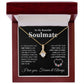 Beautiful Soulmate Necklace My Last Everything, Promise Necklace For Her, Fiance Gifts For Her, Valentine Gifts For Future Wife With Message Card Box LED, Soulmate Necklace For Women, To My Wife Necklace Allruing Necklace
