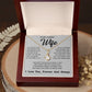 Soulmate Necklace For Women, To My Wife, Soulmate Gifts For Her, Future Wife Necklace, Necklaces For Girlfriend, To My Wife Necklace, Wife Necklace From Husband Necklace Message Card and Gift Box Styles on Birthday, Christmas, Valentine Allruing Necklace