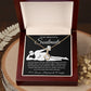 To My Beautiful Soulmate Necklace For Women, Funny Gifts For Girlfriend,Valentine Christmas Presents For Girlfriend, Best Birthday Meaningful Gift Ideas For Wife, Women Romantic Jewelry For Her Anniversary Message Card and Gift Box Styles Allruing Necklac