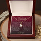 To My Soulmate Necklace For Women, Couple Gifts For Girlfriend, Valentine Christmas Presents For Girlfriend, Valentine Necklace Gifts For Wife, Women Romantic Jewelry For Her Vanlentine Day's Message Card and Gift Box Styles ALLURING