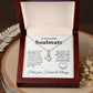 To My Future Wife Necklace My Last Everything, Promise Necklace For Her, Fiance Gifts For Her, Valentine Gifts For Future Wife With Message Card Box LED, Soulmate Necklace For Women, To My Wife Necklace copy Allruing Necklace