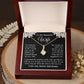 Wife Necklace Gift for Her, Soulmate Jewelry, Necklace for Future Wife, Wedding Valentine Jewelry for Wife Necklace Gifts from Husband - Soulmate Gift Necklace with Message Card and Gift Box Allruing Necklace