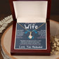 Soulmate Necklace For Women, To My Future Wife, Soulmate Gifts For Her, Future Wife Necklace, Necklaces For Girlfriend, To My Wife Necklace, Wife Necklace From Husband Necklace Message Card and Gift Box Styles on Birthday, Christmas, Valentine Allruing Ne